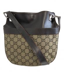 GUCCI（グッチ）の古着「GG柄ショルダーバッグ」｜ベージュ