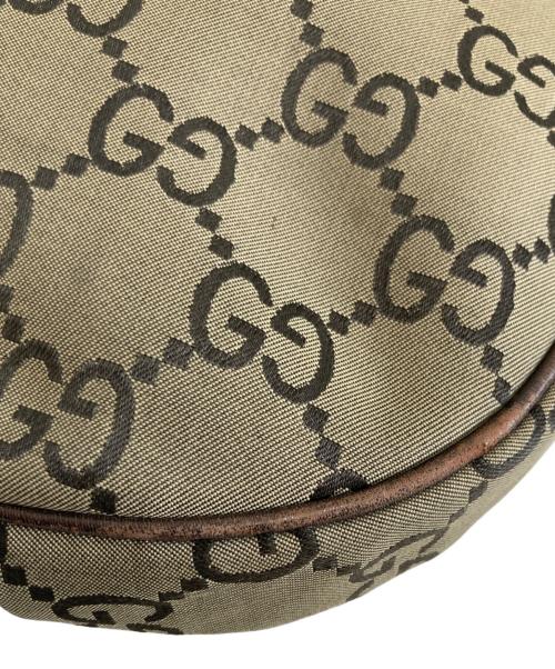 GUCCI（グッチ）GUCCI (グッチ) GG柄ショルダーバッグ ベージュの古着・服飾アイテム
