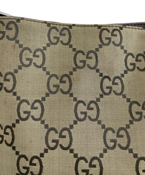 GUCCI（グッチ）GUCCI (グッチ) GG柄ショルダーバッグ ベージュの古着・服飾アイテム