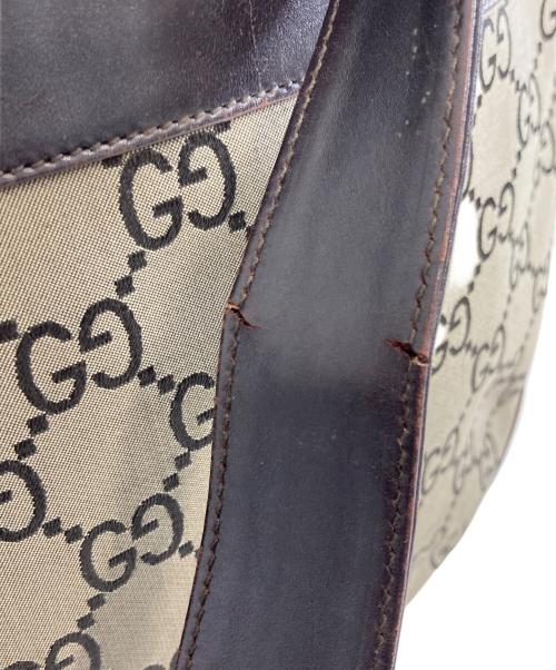 GUCCI（グッチ）GUCCI (グッチ) GG柄ショルダーバッグ ベージュの古着・服飾アイテム
