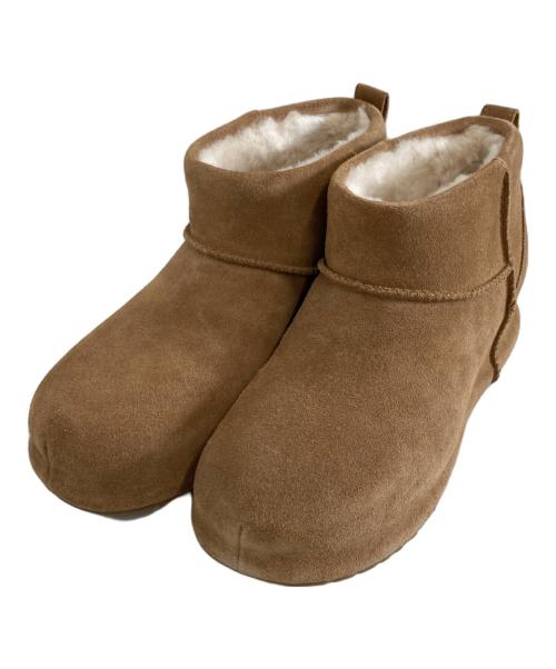 UGG（アグ）UGG (アグ) ムートンブーツ ベージュ サイズ:24の古着・服飾アイテム