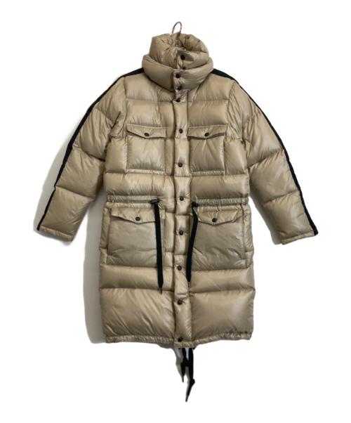 Onitsuka Tiger（オニツカタイガー）Onitsuka Tiger (オニツカタイガー) ANDREA POMPILIO (アンドレアポンピリオ) WS MADE LONG DOWN JACKET ベージュ サイズ:Mの古着・服飾アイテム