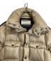 中古・古着 Onitsuka Tiger (オニツカタイガー) ANDREA POMPILIO (アンドレアポンピリオ) WS MADE LONG DOWN JACKET ベージュ サイズ:M：18000円