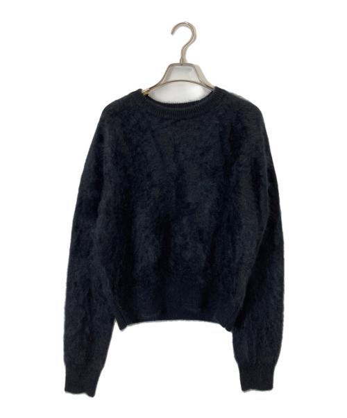BLOSSOM H COMPANY（ブロッサム）BLOSSOM H COMPANY (ブロッサム) SOFFI CASHMERE ROUND-NECK KNIT ブラック サイズ:Sの古着・服飾アイテム