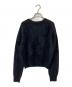 BLOSSOM H COMPANY（ブロッサム）の古着「SOFFI CASHMERE ROUND-NECK KNIT」｜ブラック