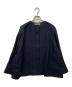 LOHEN（ローヘン）の古着「No Collar Tent Silhouette Coat Jacket」｜ネイビー