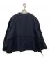 LOHEN (ローヘン) No Collar Tent Silhouette Coat Jacket ネイビー サイズ:F：15000円