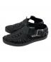 JIL SANDER (ジルサンダー) woven lether flat sandal ブラック サイズ:35：25000円