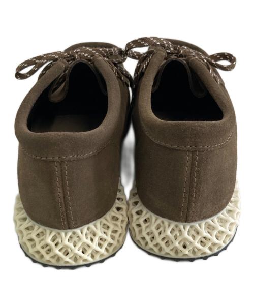adidas（アディダス）adidas (アディダス) CLARKS (クラークス) KITH Ronnie Fieg (キスロニーフィグ) Wallabee 4D ブラウン サイズ:23の古着・服飾アイテム