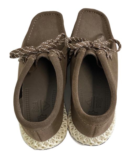 adidas（アディダス）adidas (アディダス) CLARKS (クラークス) KITH Ronnie Fieg (キスロニーフィグ) Wallabee 4D ブラウン サイズ:23の古着・服飾アイテム