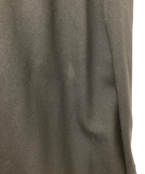B Yohji Yamamoto（ビーヨウジヤマモト）B Yohji Yamamoto (ビーヨウジヤマモト) 2 Cotton Gabber Button Slit Pant ブラック サイズ:1の古着・服飾アイテム