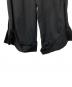 中古・古着 B Yohji Yamamoto (ビーヨウジヤマモト) 2 Cotton Gabber Button Slit Pant ブラック サイズ:1：16000円