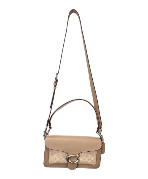 COACH（コーチ）COACH (コーチ) タビーショルダーバッグ ベージュの古着・服飾アイテム
