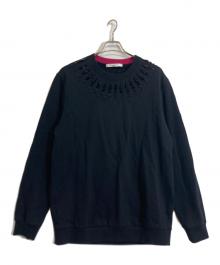 GIVENCHY（ジバンシィ）の古着「スタッズスウェット」｜ブラック