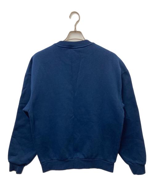 adidas（アディダス）adidas (アディダス) ツアー オーバーサイズ クルーネックスウェット ネイビー サイズ:XSの古着・服飾アイテム