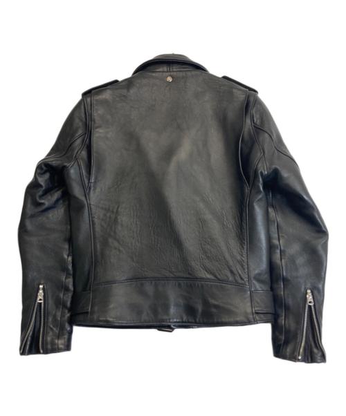Schott（ショット）Schott (ショット) 217US SHEEP ONE STAR TALL RIDERS ブラック サイズ:38の古着・服飾アイテム