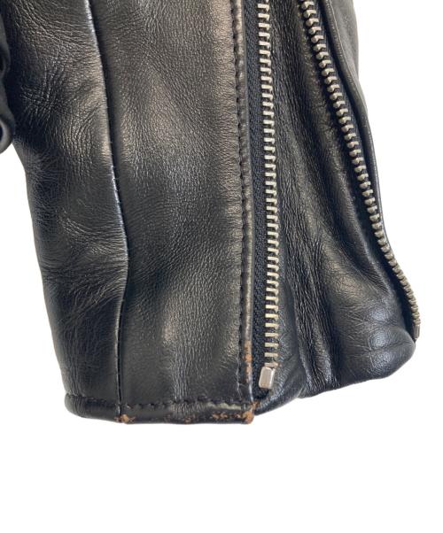 Schott（ショット）Schott (ショット) 217US SHEEP ONE STAR TALL RIDERS ブラック サイズ:38の古着・服飾アイテム