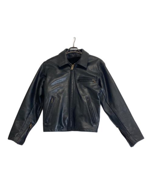 Schott（ショット）Schott (ショット) ライナー付きシングルライダースジャケット ブラック サイズ:36の古着・服飾アイテム