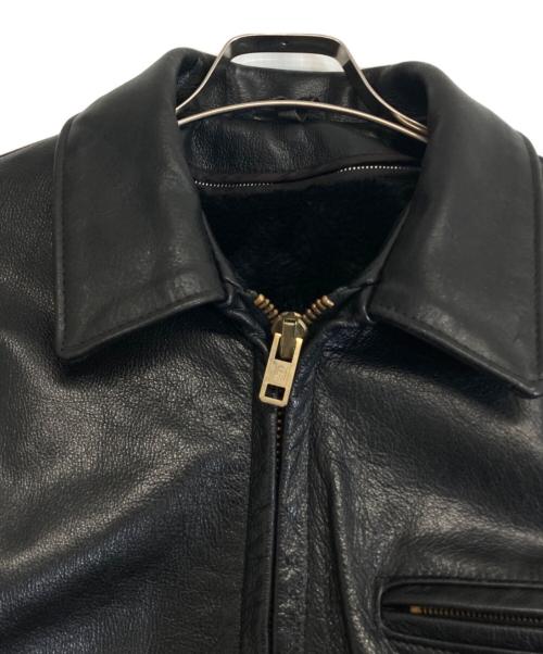 Schott（ショット）Schott (ショット) ライナー付きシングルライダースジャケット ブラック サイズ:36の古着・服飾アイテム