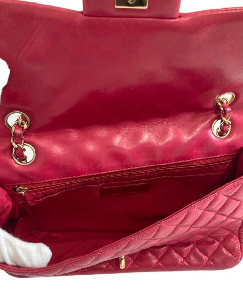 CHANEL（シャネル）CHANEL (シャネル) マトラッセ25/ダブルフラップチェーンショルダーバッグ ショッキングピンクの古着・服飾アイテム