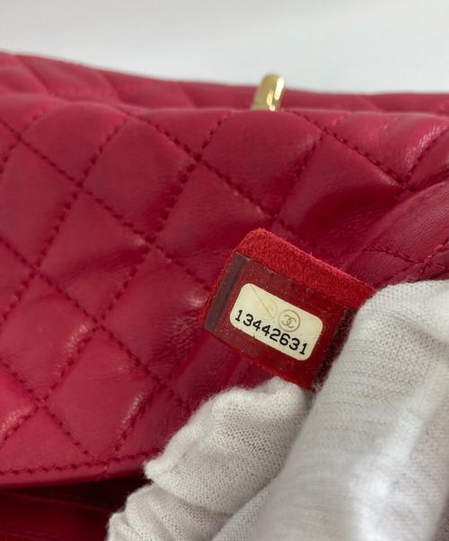 CHANEL（シャネル）CHANEL (シャネル) マトラッセ25/ダブルフラップチェーンショルダーバッグ ショッキングピンクの古着・服飾アイテム