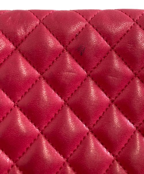 CHANEL（シャネル）CHANEL (シャネル) マトラッセ25/ダブルフラップチェーンショルダーバッグ ショッキングピンクの古着・服飾アイテム