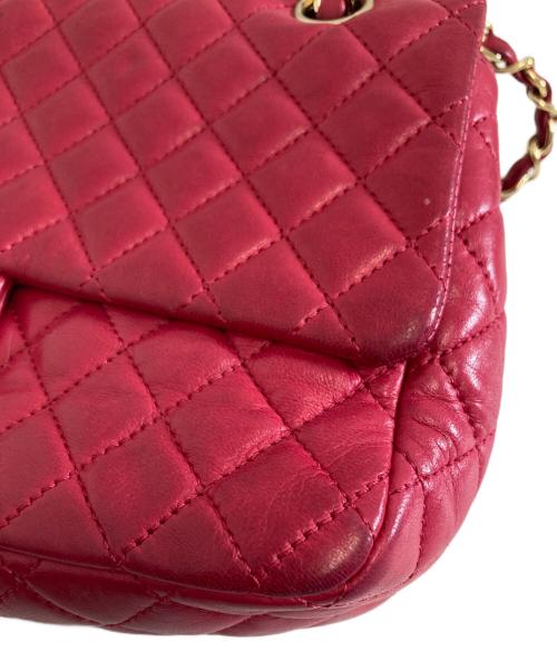 CHANEL（シャネル）CHANEL (シャネル) マトラッセ25/ダブルフラップチェーンショルダーバッグ ショッキングピンクの古着・服飾アイテム