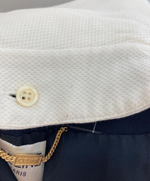 CELINE（セリーヌ）CELINE (セリーヌ) ナポレオンコート ネイビー サイズ:40の古着・服飾アイテム
