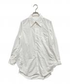 COMME des GARCONSコムデギャルソン）の古着「シャーリングシャツ」｜ホワイト