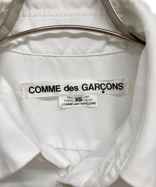 COMME des GARCONS（コムデギャルソン）COMME des GARCONS (コムデギャルソン) シャーリングシャツ ホワイト サイズ:XSの古着・服飾アイテム