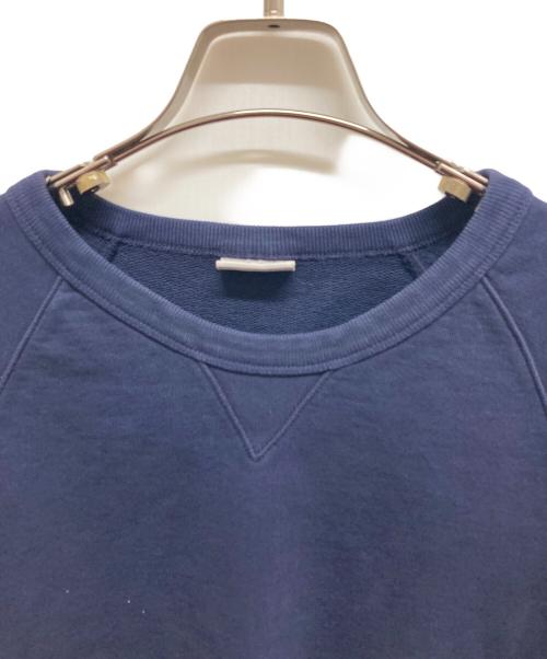 DRIES VAN NOTEN（ドリスヴァンノッテン）DRIES VAN NOTEN (ドリスヴァンノッテン) バックジップスウェット ネイビー サイズ:XSの古着・服飾アイテム