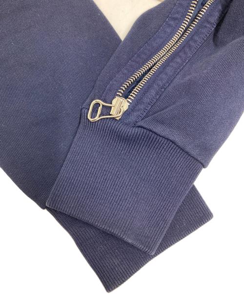 DRIES VAN NOTEN（ドリスヴァンノッテン）DRIES VAN NOTEN (ドリスヴァンノッテン) バックジップスウェット ネイビー サイズ:XSの古着・服飾アイテム
