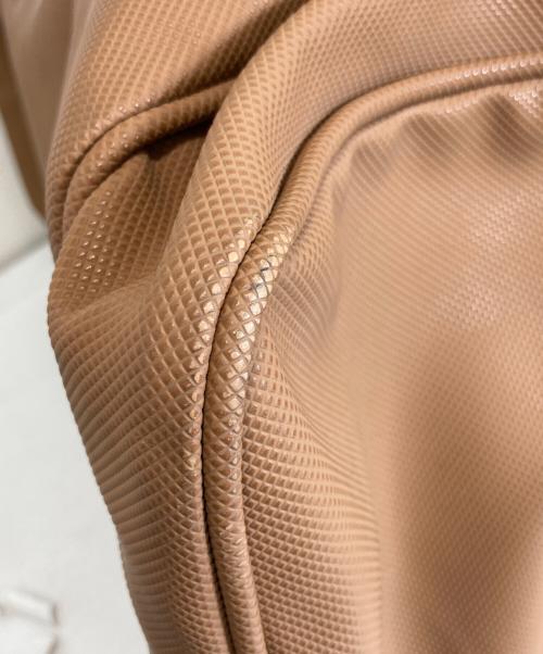BOTTEGA VENETA（ボッテガベネタ）BOTTEGA VENETA (ボッテガベネタ) ボストンバッグ ベージュの古着・服飾アイテム