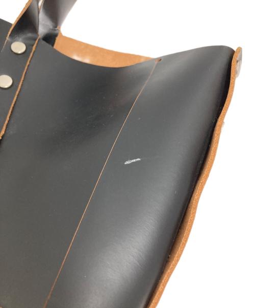 HENDER SCHEME（エンダースキーマ）HENDER SCHEME (エンダースキーマ) ASSEMBLE RECTANGLE BAG ブラックの古着・服飾アイテム