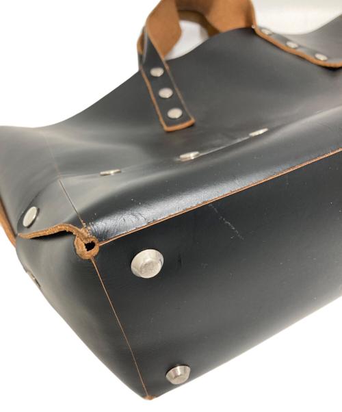 HENDER SCHEME（エンダースキーマ）HENDER SCHEME (エンダースキーマ) ASSEMBLE RECTANGLE BAG ブラックの古着・服飾アイテム