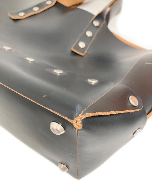 HENDER SCHEME（エンダースキーマ）HENDER SCHEME (エンダースキーマ) ASSEMBLE RECTANGLE BAG ブラックの古着・服飾アイテム