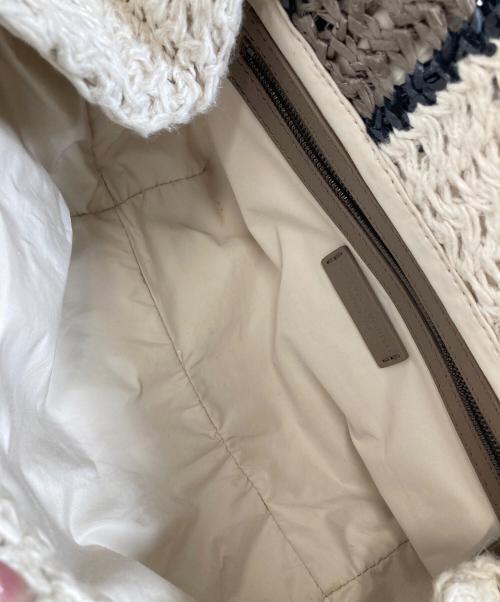 BRUNELLO CUCINELLI（ブルネロクチネリ）BRUNELLO CUCINELLI (ブルネロクチネリ) ニットショルダーバッグ ベージュの古着・服飾アイテム
