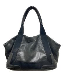 BALENCIAGA（バレンシアガ）の古着「レザーハンドバッグ　339933」｜ブラック