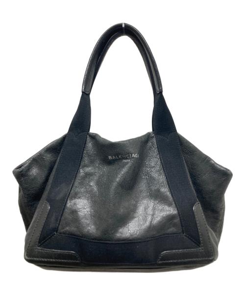 BALENCIAGA（バレンシアガ）BALENCIAGA (バレンシアガ) レザーハンドバッグ　339933 ブラックの古着・服飾アイテム