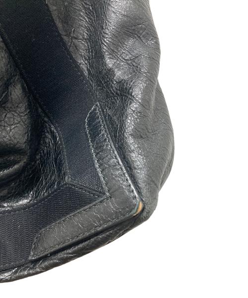 BALENCIAGA（バレンシアガ）BALENCIAGA (バレンシアガ) レザーハンドバッグ　339933 ブラックの古着・服飾アイテム