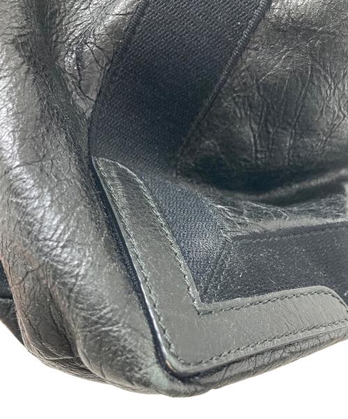 BALENCIAGA（バレンシアガ）BALENCIAGA (バレンシアガ) レザーハンドバッグ　339933 ブラックの古着・服飾アイテム