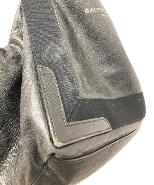 BALENCIAGA（バレンシアガ）BALENCIAGA (バレンシアガ) レザーハンドバッグ　339933 ブラックの古着・服飾アイテム