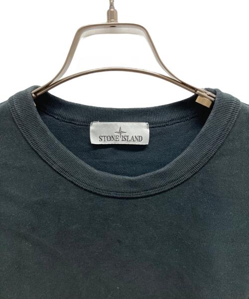 STONE ISLAND（ストーンアイランド）STONE ISLAND (ストーンアイランド) クルーネックスウェット　	791562420 ブラック サイズ:Lの古着・服飾アイテム