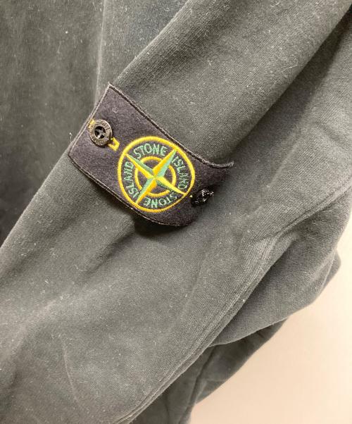 STONE ISLAND（ストーンアイランド）STONE ISLAND (ストーンアイランド) クルーネックスウェット　	791562420 ブラック サイズ:Lの古着・服飾アイテム