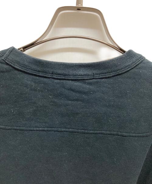 STONE ISLAND（ストーンアイランド）STONE ISLAND (ストーンアイランド) クルーネックスウェット　	791562420 ブラック サイズ:Lの古着・服飾アイテム
