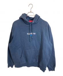 SUPREME（シュプリーム）の古着「Classic Logo Shop Hooded Sweatshirt」｜ネイビー