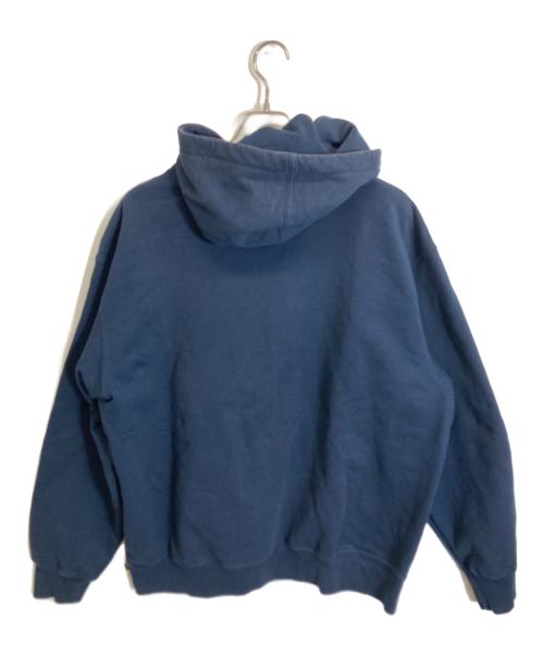 SUPREME（シュプリーム）Supreme (シュプリーム) Classic Logo Shop Hooded Sweatshirt ネイビー サイズ:Lの古着・服飾アイテム