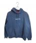 Supreme（シュプリーム）の古着「Classic Logo Shop Hooded Sweatshirt」｜ネイビー