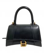 BALENCIAGAバレンシアガ）の古着「Hourglass ハンドバッグ スモール」｜ブラック
