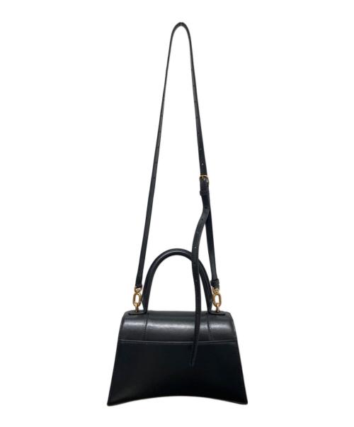 BALENCIAGA（バレンシアガ）BALENCIAGA (バレンシアガ) Hourglass ハンドバッグ スモール ブラックの古着・服飾アイテム